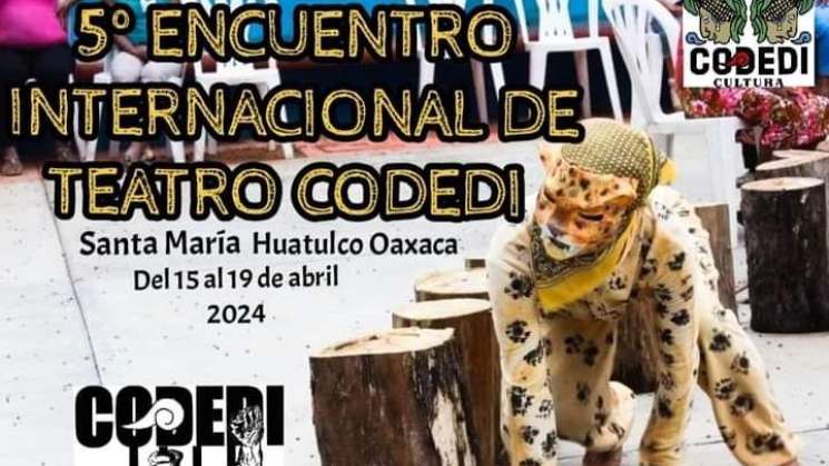 Invitan al 5° Encuentro Internacional de Teatro CODEDI
