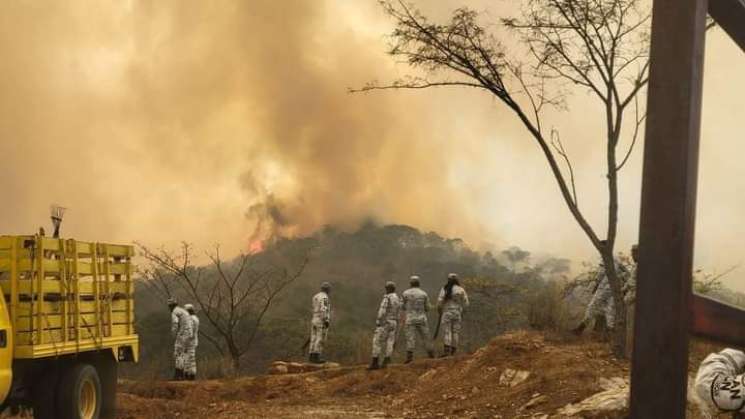 Reportan 6 desaparecidos tras incendio en Asunción Mixtepec 