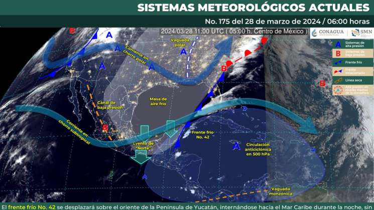 Ambiente caluroso y baja probabilidad de lluvias en Oaxaca 