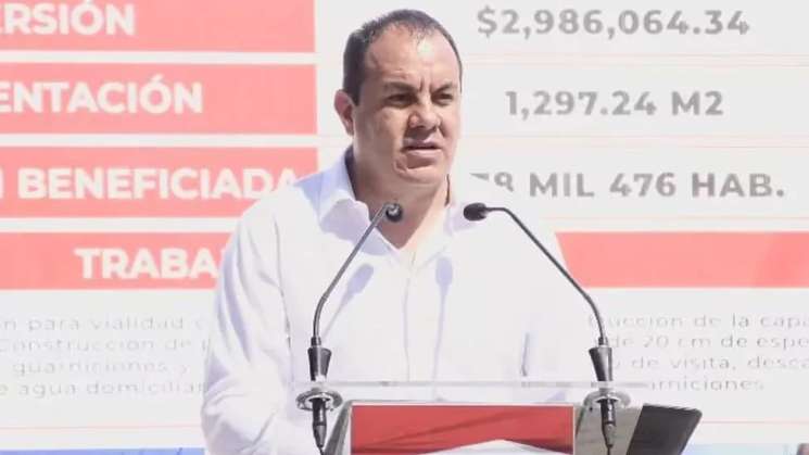 Pide licencia Cuahutemoc Blanco como gobernador de Morelos