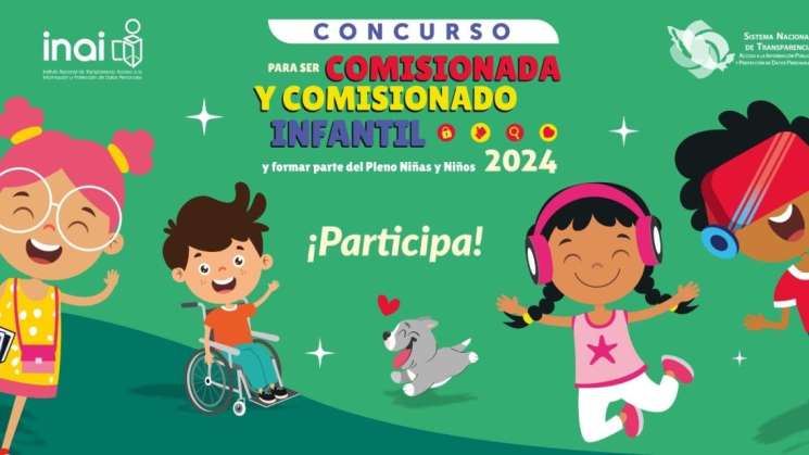 Invita INAI a concurso para comisionados infantiles 2024