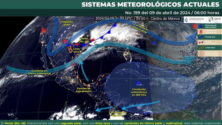     Prevé Protección Civil lluvias y chubascos en Oaxaca 