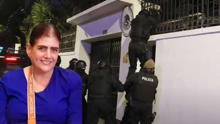 Revelan a mexicana que ordenó ataque a embajada en Ecuador 