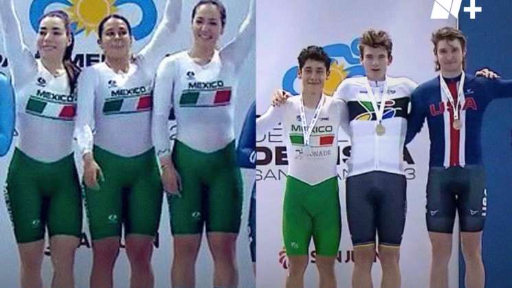 México gana plata en plata en Campeonato Panamericano de Ciclismo