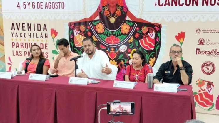 Caravana cultural  Oaxaca y Guelaguetza visitó Cancún 