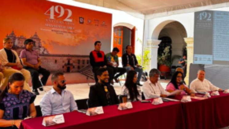 492 aniversario de Oaxaca dedicado a Ignacio Fernández,Tata Nacho
