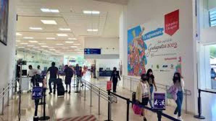 Aeropuerto de Oaxaca cierra semestre con aumento de pasajeros