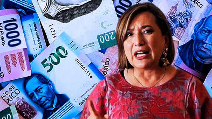 Xóchil Gálvez con mayor gasto en campaña con 167.661 mdp