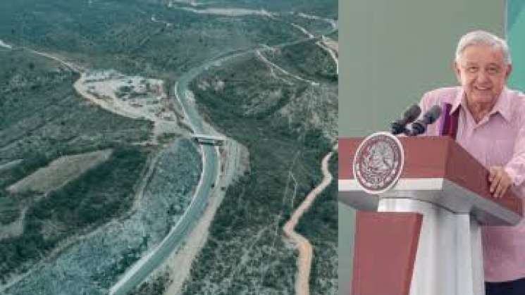 Supervisa AMLO infraestructura en Oaxaca y Guerrero
