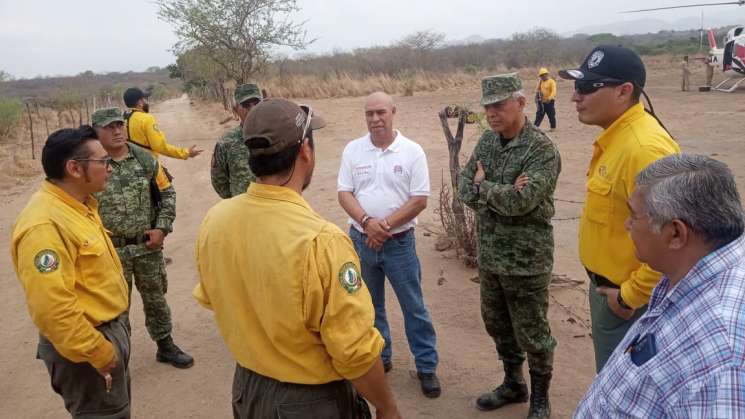 Concluye declaratoria de emergencia por incendios en Chimalapas  