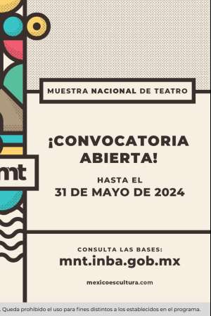 Lanzan  convocatoria para 44 Muestra Nacional de Teatro 