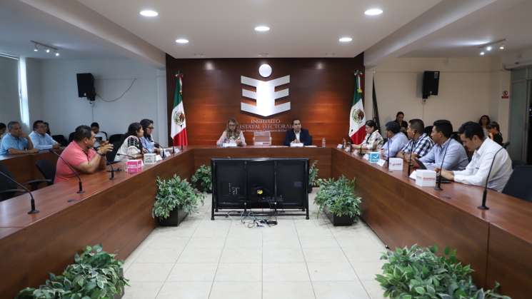 Avanza organización del Proceso Electoral en Oaxaca