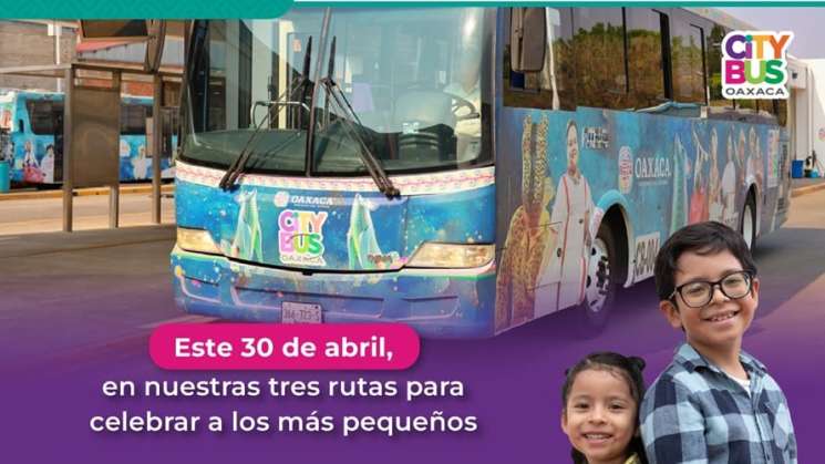 Brindará Citybus 50% de descuento a niñas y niños en su día   