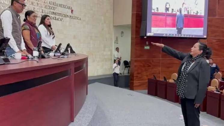 Nombra Congreso a Alba Osorio Velasco magistrada del TSJO