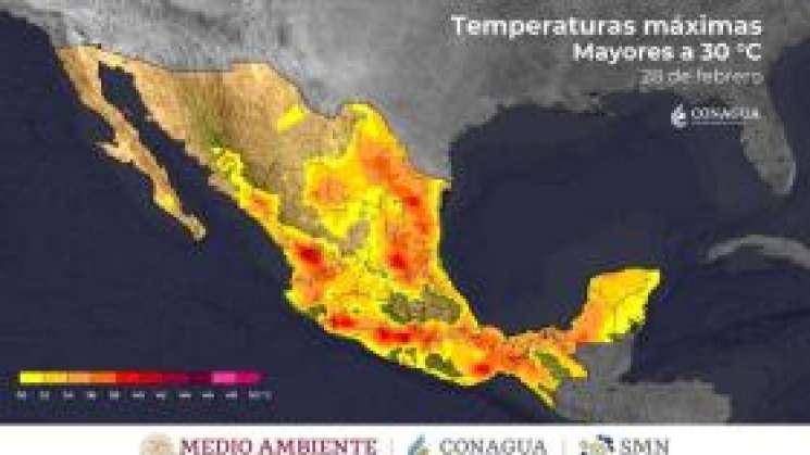 CEPCO emite alerta en 23 municipios mixtecos por calor intenso