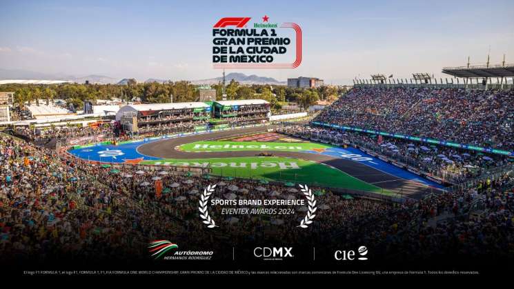 Recibe México GP distinción de oro en los Eventex Awards