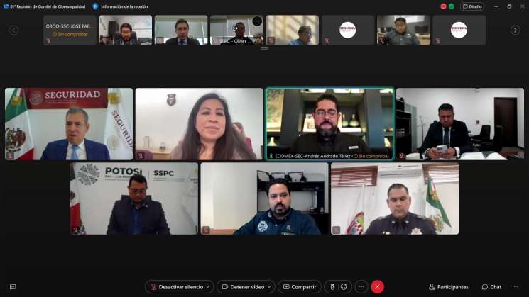 SSPC participa en Comité de Ciberseguridad a nivel nacional