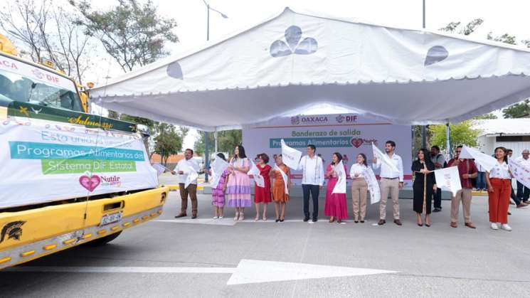 Garantizará DIF Oaxaca derecho a alimentación de 519 municipios 