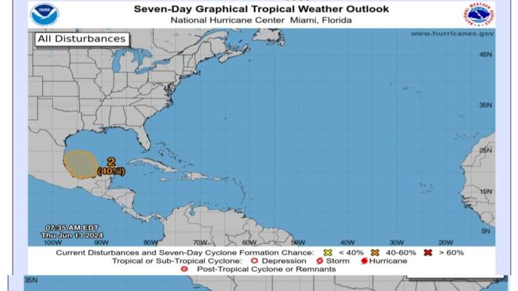Zonas de baja presión aumentan probabilidad de lluvias en Oaxaca