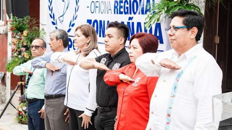 DDHPO inaugura Oficina Regional en región Sierra Flores Magón
