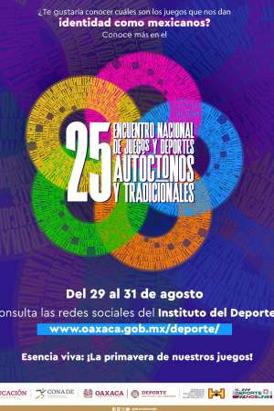 Inicia XXV Encuentro Nacional de Juegos y Deportes Autóctonos