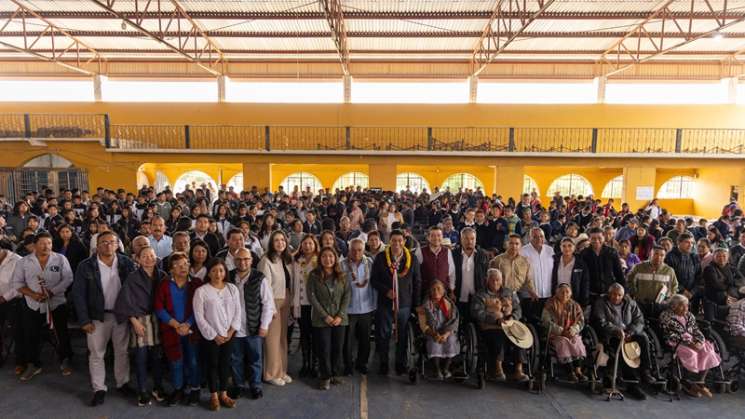 Más de 19 mdp para desarrollo y bienestar de Magdalena Jaltepec