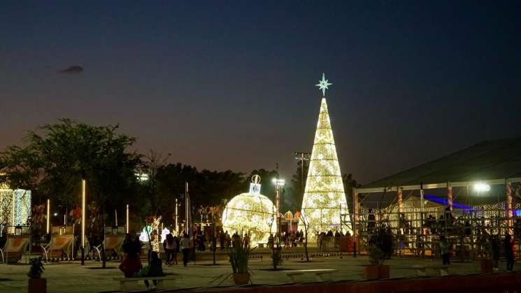 Amplían Festival Navideño en Parque Primavera Oaxaqueña a enero 