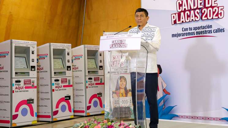 Inauguran Mega Módulo para el Canje de Placas 2025    
