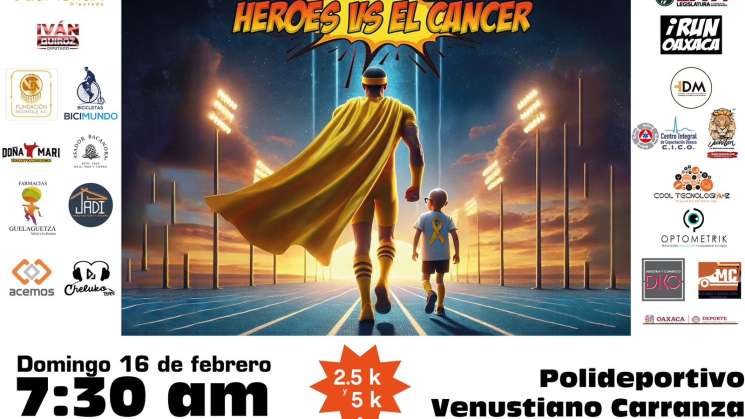 Convocan a la Segunda Atlética “Héroes contra el cáncer” 