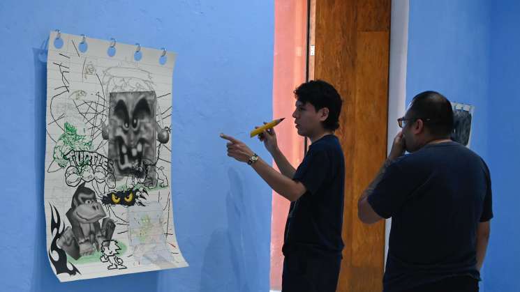 Gibran Mendoza mostrará The notebook drawings en El Alacrán