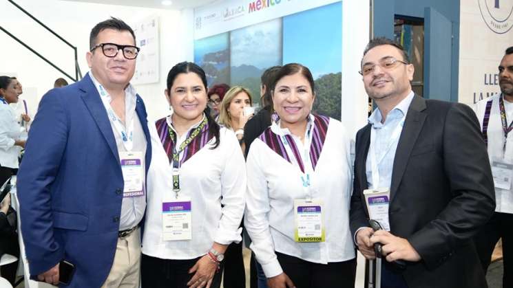 Inauguran stand de Oaxaca en la Vitrina Turística Anato 2025   