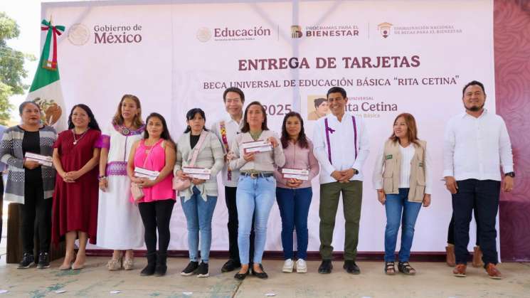Beca Rita Cetina fortalece y garantiza derecho a educación: S.J