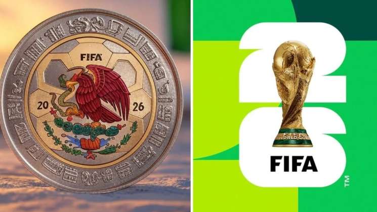 Acuñará México monedas conmemorativas del Mundial de fútbol 2026