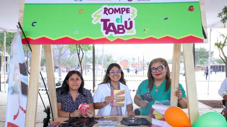 Realiza DIF feria de Rompe el Tabú, hazlo seguro  