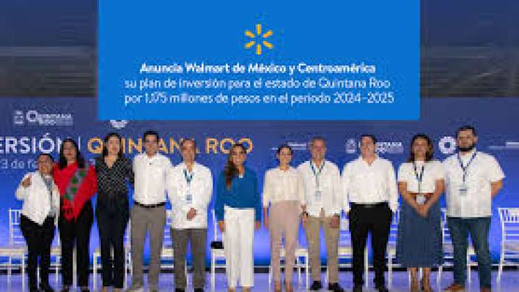 Anuncia Walmart  inversión de 6 mil mdd en 2025 en México