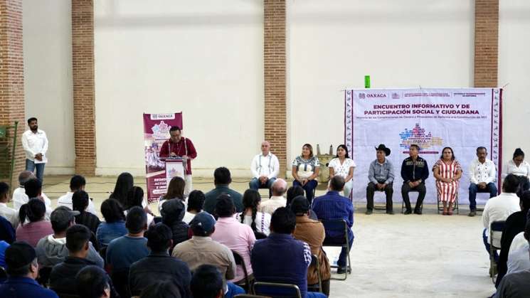 Aportan Mixes ideas para la nueva Constitución de Oaxaca 