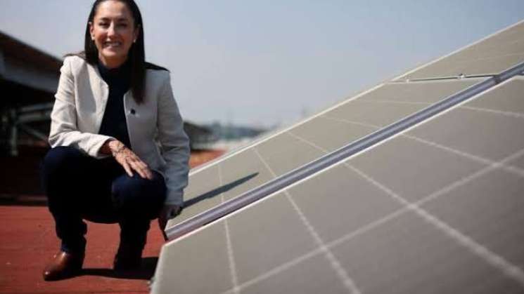 Inaugura Sheinbaum programa de paneles solares en Mexicali B.C.
