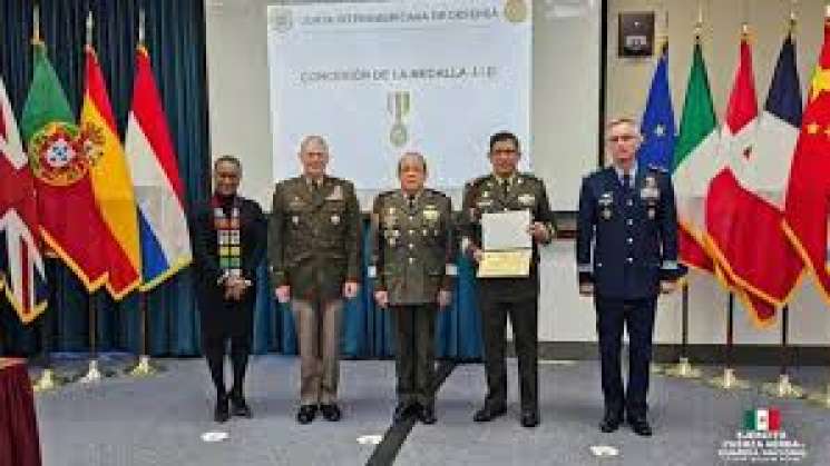 Reconoce OEA a SEDENA por cooperación en seguridad