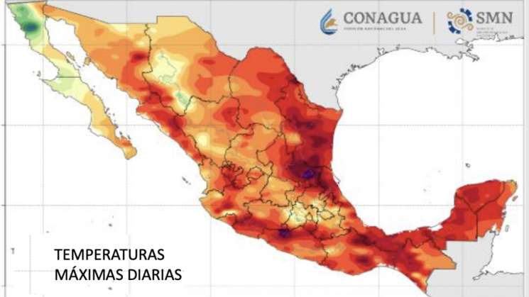Reporte de altas temperaturas registradas en municipios de Oaxaca