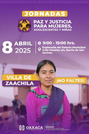  Jornada de Paz y Justicia  para Mujeres en Villa de Zaachila 