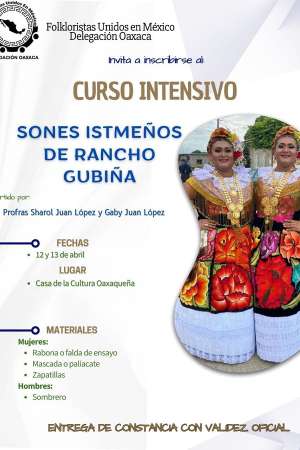 Invita Casa de la Cultura Oaxaqueña a eventos de danza y música 