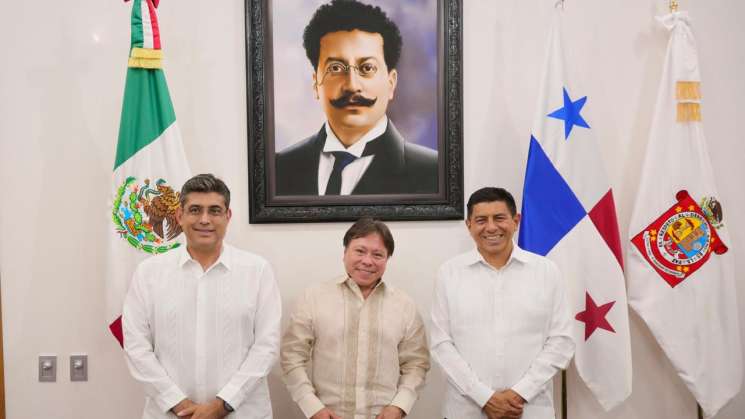 Oaxaca y Panamá fortalecen lazos de cooperación internacional  