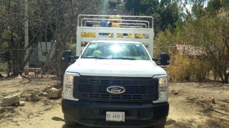 Coesfo atiende incendio forestal en el Cerro del Crestón