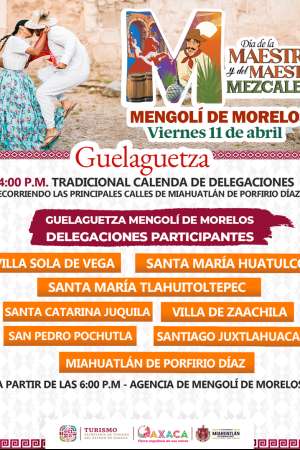 Invita Miahuatlán a celebración del Día de Maestr@s Mezcaler@s