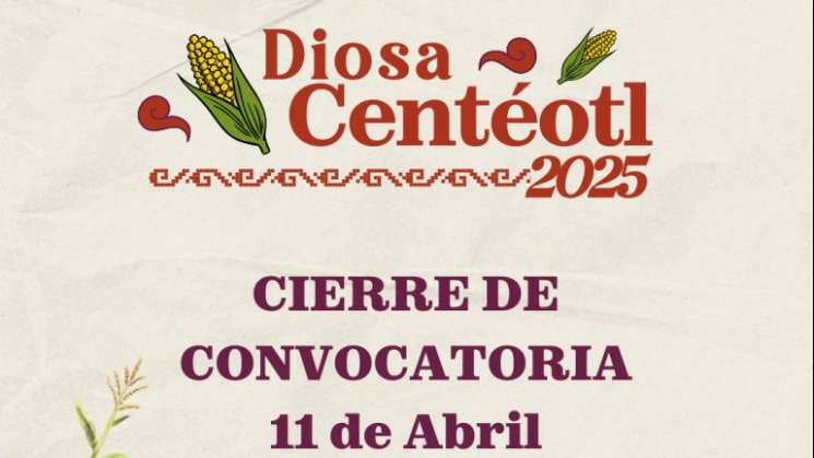Este viernes cierra convocatoria para elección de Diosa Centeotl 