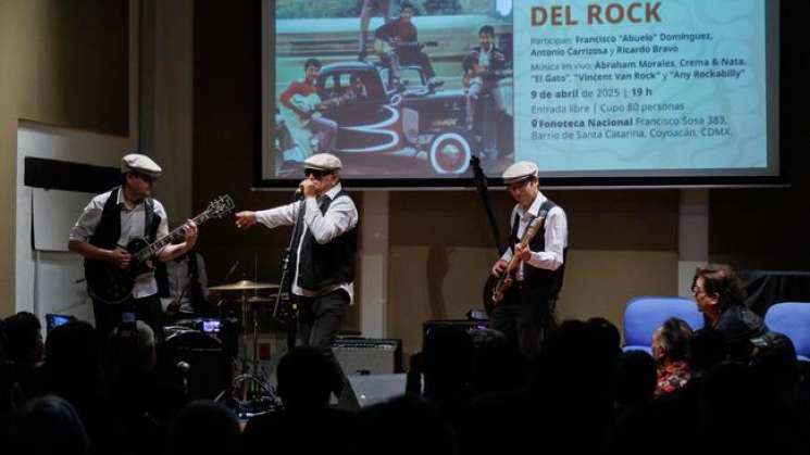 Los Rebeldes del Rock resuenan en la Fonoteca Nacional 