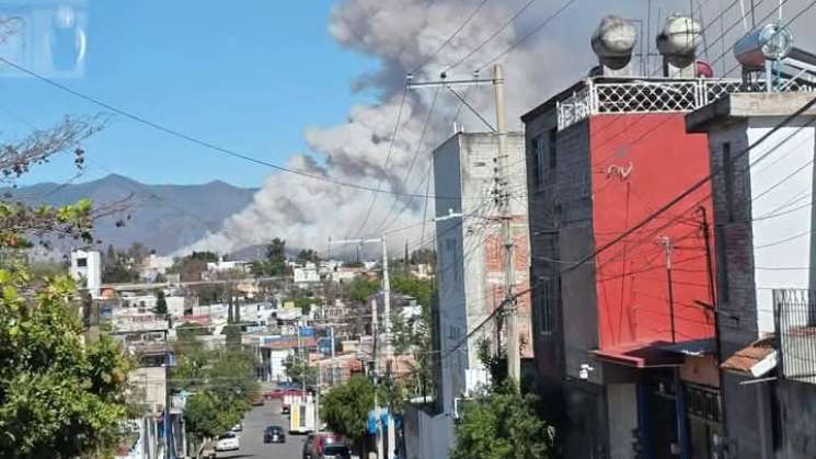 Tras incendio,semáforo ambiental amarillo en Zona Metropolitana  