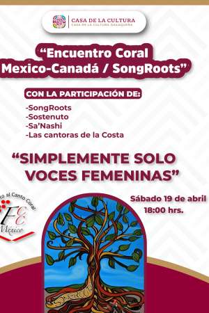 Invita CCO al Concierto de Gala “Simplemente Voces Femeninas