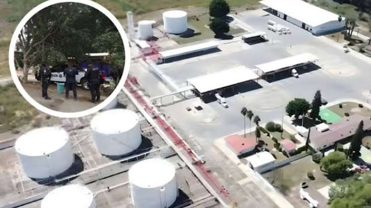 En Oaxaca,aseguran huachicol y 3 personas junto a planta de Pemex