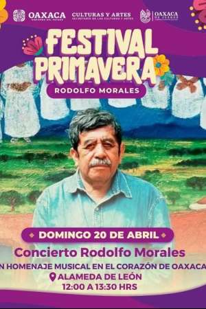 Invita Seculta al inicio del Festival Primavera “Rodolfo Morales